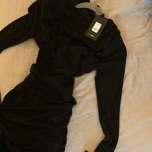 Black “Make you wanna Stay” Mini Dress!!